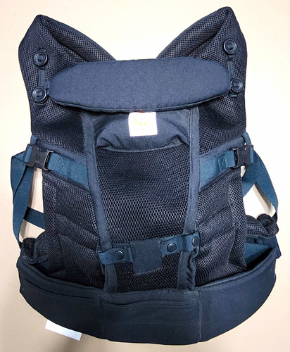 Ergobaby omni 360 black mesh - black,
